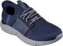 Skechers Ingram Brackett Sneakers blauw Textiel - Thumbnail 2