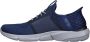 Skechers Ingram Brackett Sneakers blauw Textiel - Thumbnail 3