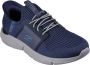 Skechers Ingram Brackett Sneakers blauw Textiel - Thumbnail 5