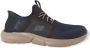 Skechers Ingram Brackett Sneakers blauw Textiel - Thumbnail 13