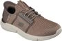 Skechers Ingram Brackett Sneakers taupe Textiel Heren - Thumbnail 4