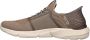 Skechers Ingram Brackett Sneakers taupe Textiel Heren - Thumbnail 7