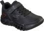 Skechers Flex-Glow 90542L-BBK voor een jongen Zwart Sneakers Sportschoenen - Thumbnail 9