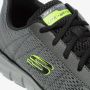Skechers Track Moulton heren sneakers Grijs Extra comfort Memory Foam - Thumbnail 11