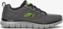 Skechers Track Moulton heren sneakers Grijs Extra comfort Memory Foam - Thumbnail 4