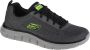 Skechers Track Moulton heren sneakers Grijs Extra comfort Memory Foam - Thumbnail 7