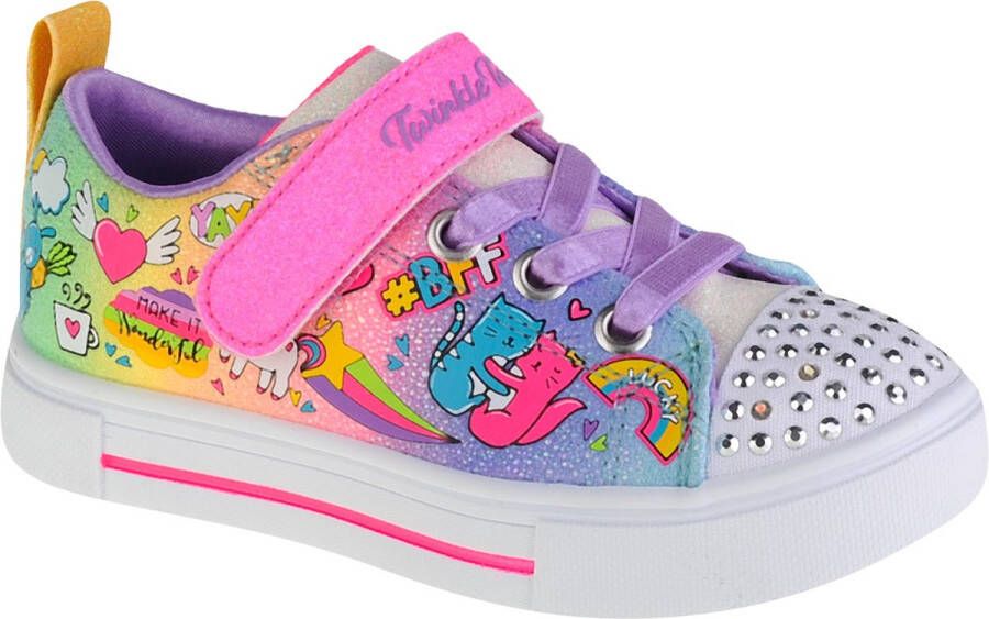 Skechers Twinkle Sparks sneakers meerkleurig Dames Textiel - Foto 9