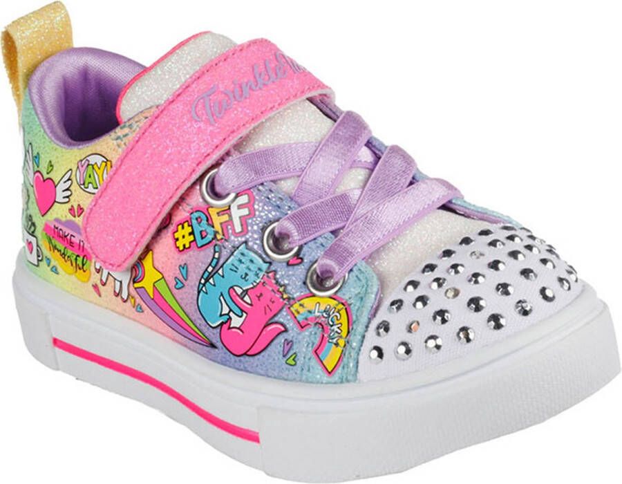 Skechers Twinkle Sparks sneakers meerkleurig Dames Textiel - Foto 12