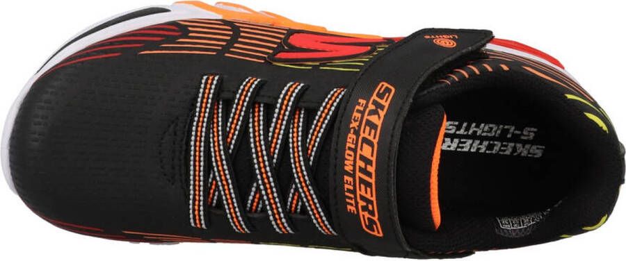 Skechers Flex-Glow Elite 400135N BKMT Zwart Oranje - Foto 9