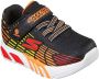 Skechers Flex-Glow Elite 400135N BKMT Zwart Oranje - Thumbnail 4