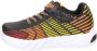 Skechers Flex-Glow Elite 400135N BKMT Zwart Oranje - Thumbnail 6