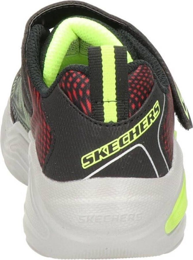 Skechers Sneakers Unisex zwart lime groen rood - Foto 3