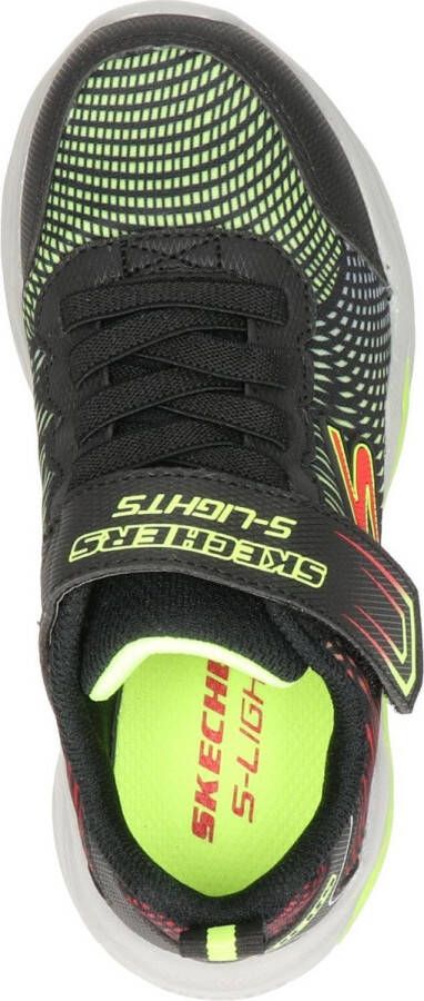 Skechers Sneakers Unisex zwart lime groen rood - Foto 6