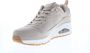 Skechers Uno Two for the Show Sneakers Vrouwen beige wit - Thumbnail 15
