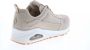 Skechers Uno Two for the Show Sneakers Vrouwen beige wit - Thumbnail 10
