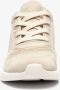 Skechers Bobs Squad Tough Talk 32504-NAT Vrouwen Beige sneakers - Thumbnail 4