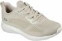 Skechers Bobs Squad Tough Talk 32504-NAT Vrouwen Beige sneakers - Thumbnail 11