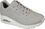 Skechers Uno Tones grijs sneakers dames (155195 GRY) - Thumbnail 4