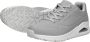 Skechers Uno Tones grijs sneakers dames (155195 GRY) - Thumbnail 6