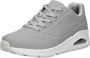 Skechers Uno Tones grijs sneakers dames (155195 GRY) - Thumbnail 8