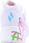 Skechers Sneakers UNO HIGHLIGHT LOVE vrijetijdsschoen lage schoen veterschoen met hartjes-print - Thumbnail 11