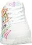 Skechers Sneakers UNO HIGHLIGHT LOVE vrijetijdsschoen lage schoen veterschoen met hartjes-print - Thumbnail 12