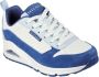 Skechers Stijlvolle Dames Skate Sneakers Blauw Dames - Thumbnail 6