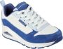 Skechers Stijlvolle Dames Skate Sneakers Blauw Dames - Thumbnail 10