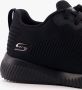 Skechers bobs squad tough talk hardloopschoenen zwart dames - Thumbnail 54
