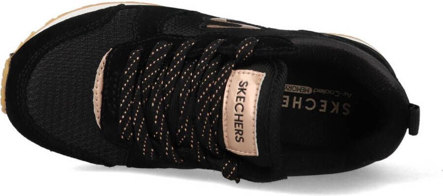 Skechers Sneakers Zwart Suede 038206 Dames