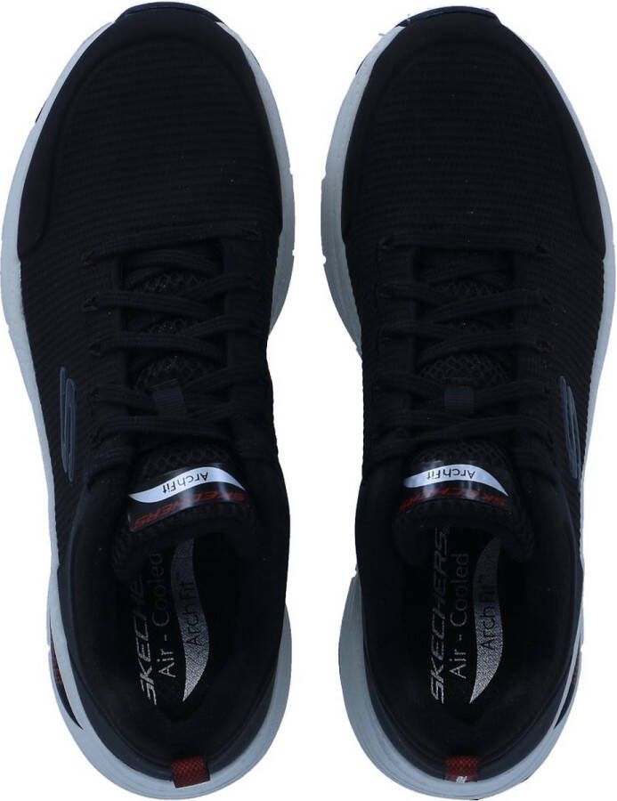 Skechers Sneakers Zwart Textiel