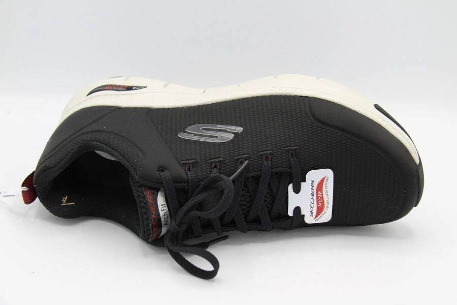 Skechers Sneakers Zwart Textiel