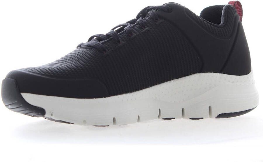Skechers Sneakers Zwart Textiel