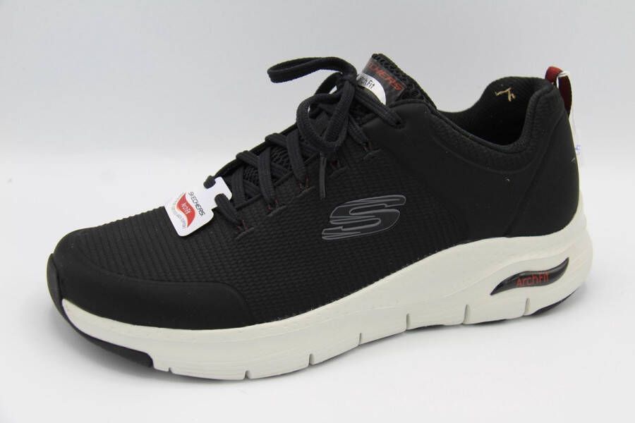 Skechers Sneakers Zwart Textiel
