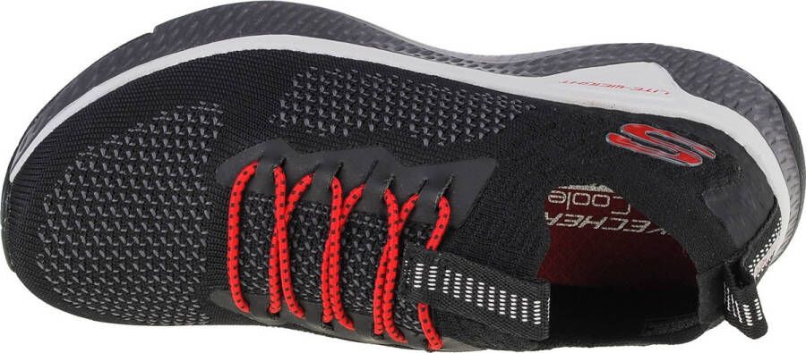 Skechers Solar Fuse 400022L-BGRD voor een jongen Zwart Sportschoenen Sneakers