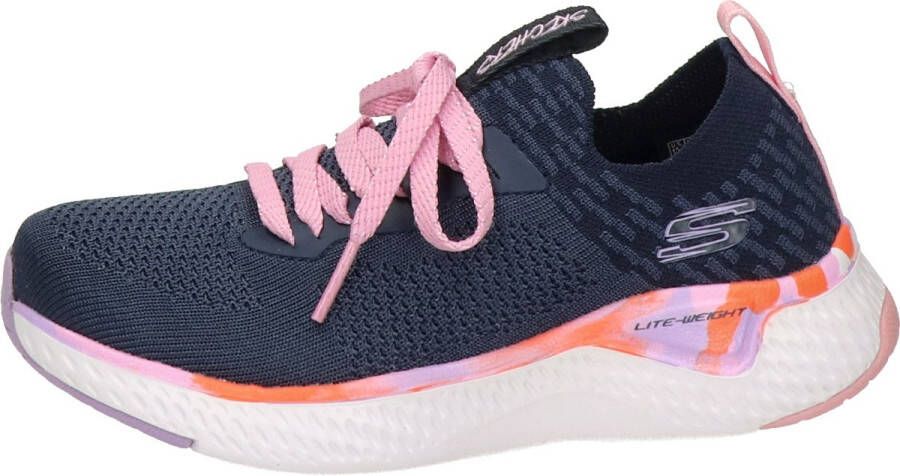 Skechers Solar Fuse meisjes sneaker Blauw