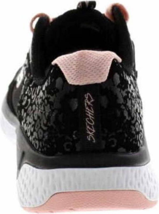 Skechers Solar Fuse Radiant Sun z.wart sneakers dames (13327 BKPK)