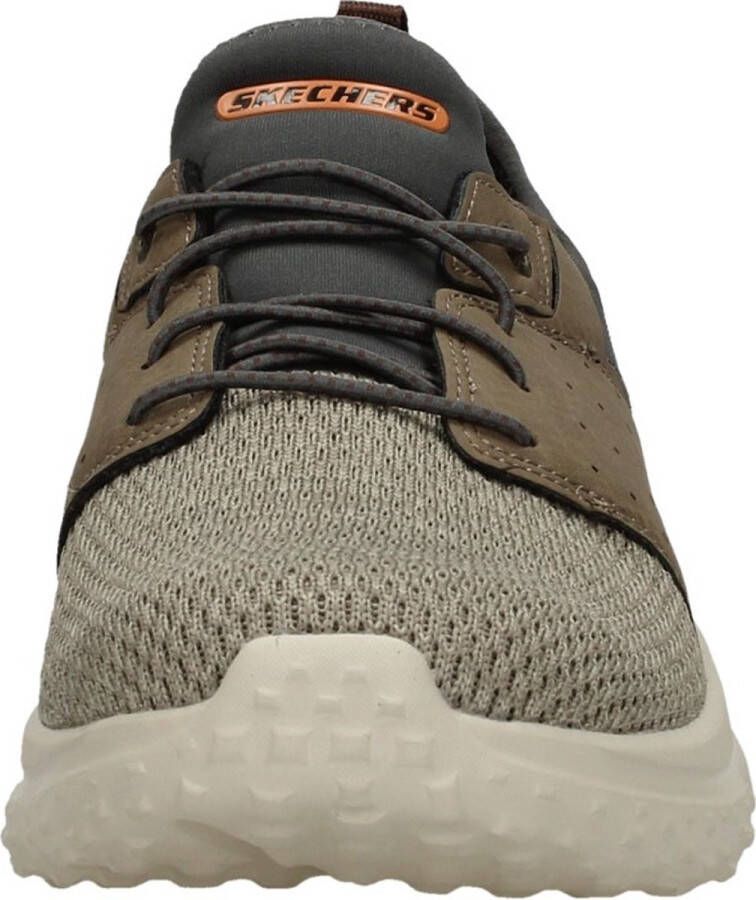 Skechers Solvano-Caspian Sneakers taupe Textiel