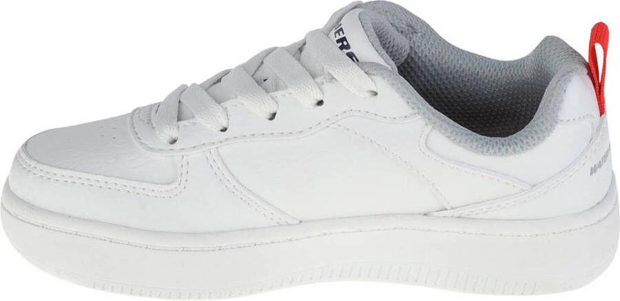 Skechers Sport Court 92 405696L-WHT voor een jongen Wit Sneakers Sportschoenen - Foto 2
