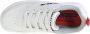 Skechers Sport Court 92 405696L-WHT voor een jongen Wit Sneakers Sportschoenen - Thumbnail 3
