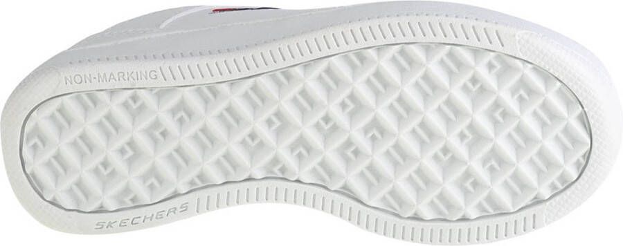 Skechers Sport Court 92 405696L-WHT voor een jongen Wit Sneakers Sportschoenen - Foto 4
