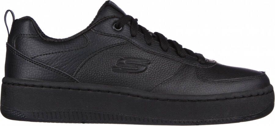 Skechers Sport Court 92 Illustrio BBK Vrouwen Zwart Sneakers
