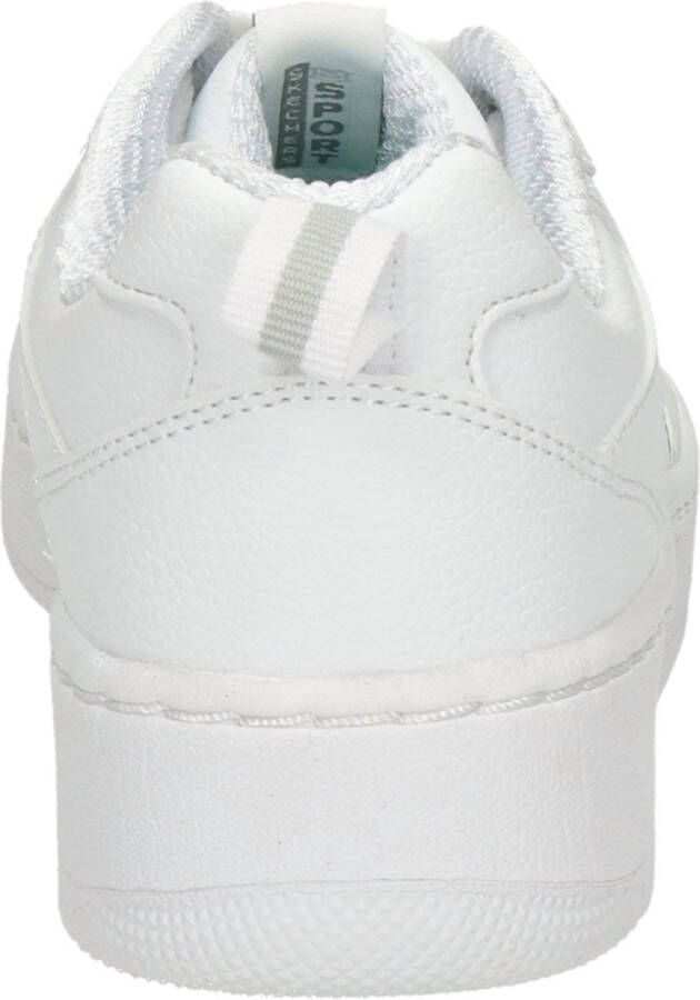 Skechers Sport Court Illustrious dames sneaker Wit