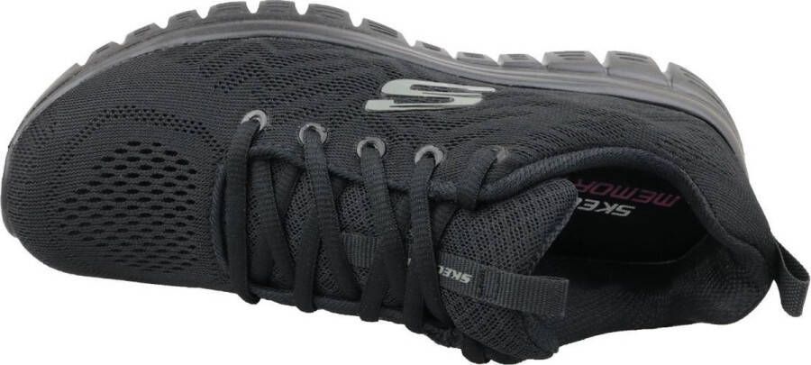 Skechers Sport GRACEFUL GET CONNECTED Sneakers Damesschoenen Zwart