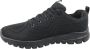 Skechers Sport GRACEFUL GET CONNECTED Sneakers Damesschoenen Zwart - Thumbnail 3