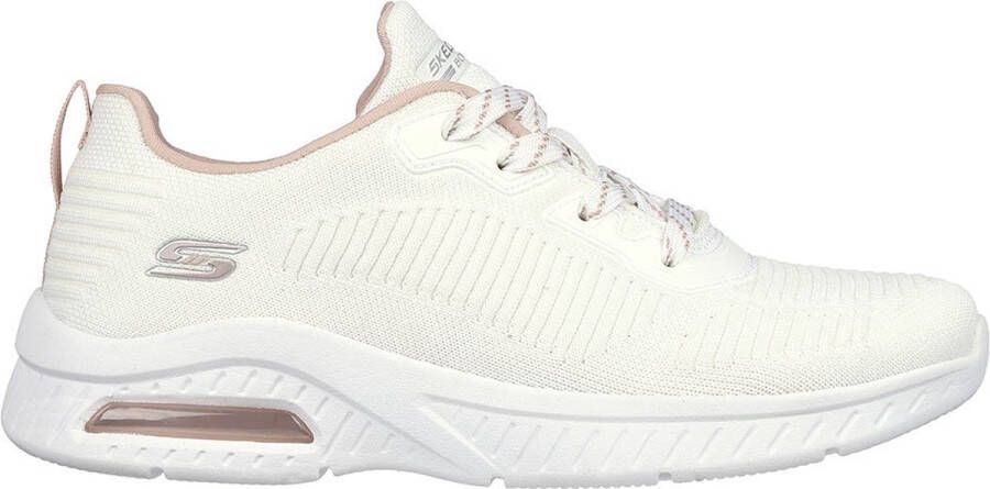 Skechers Sneakers BOBS SQUAD CHAOS AIR met gepolsterde schaprand vrijetijdsschoen lage schoen veterschoen - Foto 5