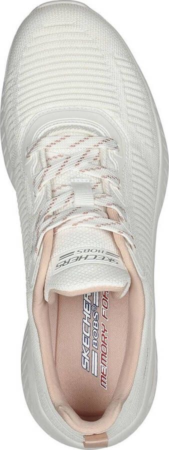 Skechers Sneakers BOBS SQUAD CHAOS AIR met gepolsterde schaprand vrijetijdsschoen lage schoen veterschoen - Foto 6