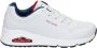 Skechers Sneakers met sleehak Uno Stand on Air Vrijetijdsschoen lage schoen veterschoen met fijne perforatie - Thumbnail 22