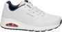 Skechers Sneakers met sleehak Uno Stand on Air Vrijetijdsschoen lage schoen veterschoen met fijne perforatie - Thumbnail 28