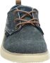 Skechers Vintage Gewassen Canvas en Suède Oxford Sneaker Blue Heren - Thumbnail 7
